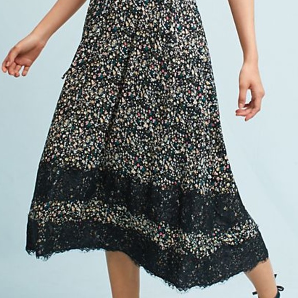 Anthropologie Ranna Gill “Cynara” midi dress, XS - Picture 2 of 5